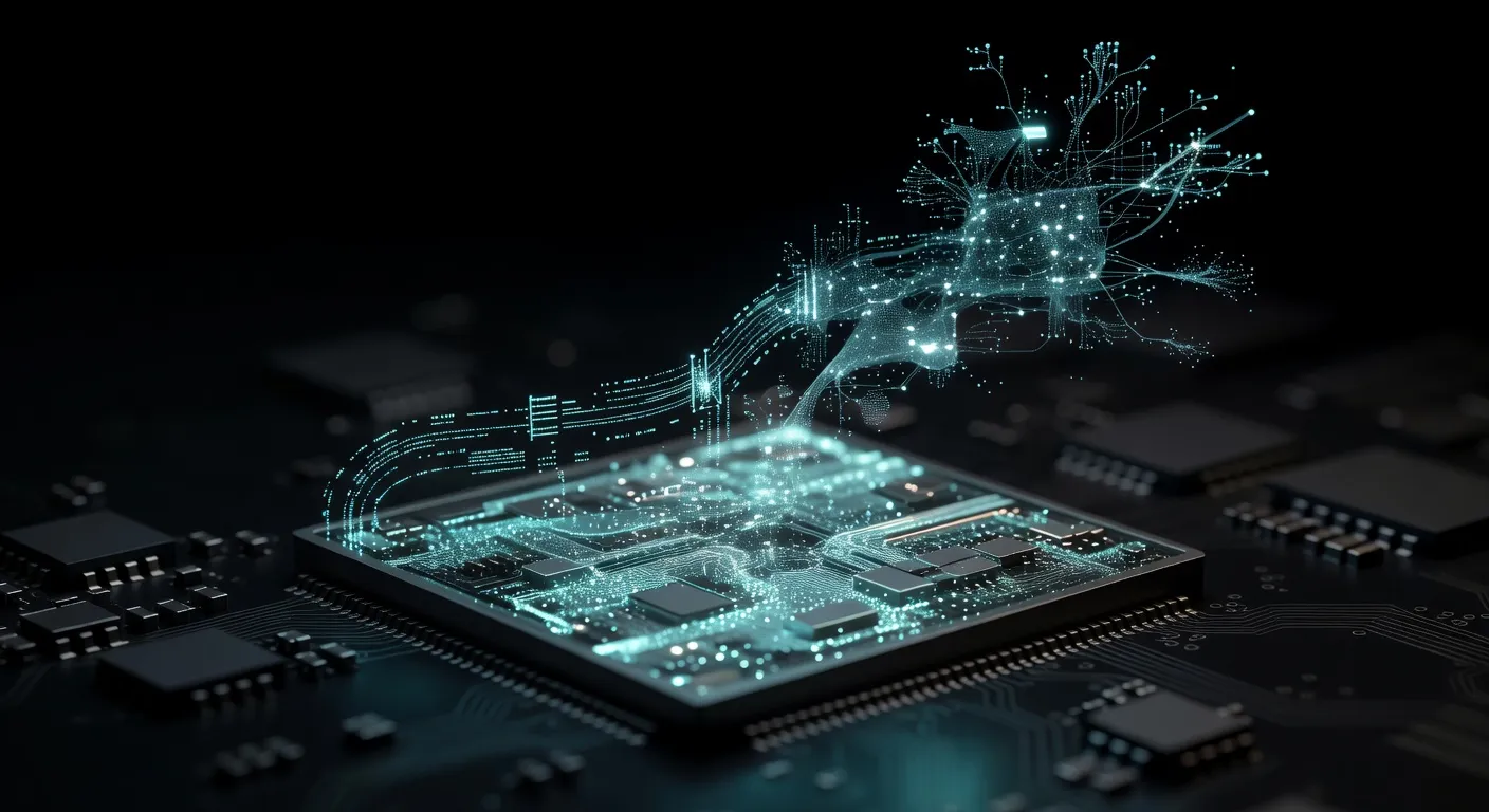 Procesor AI z holograficzną siecią neuronową — od krzemu do inteligencji